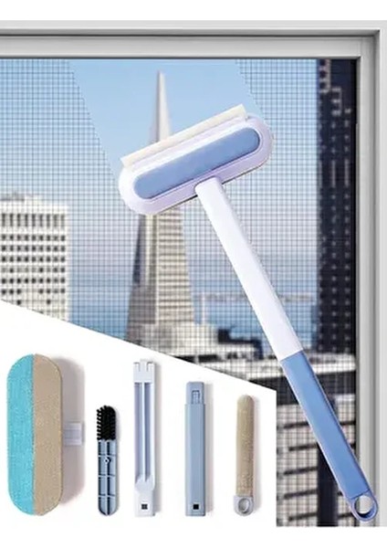 Çok Amaçlı Pratik Cam Temizleyici Kıl Tüy Toplayıcı Halı Kanepe Koltuk Temizleyici (2 Adet)