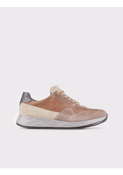 Taba Erkek Deri Sneaker 25578
