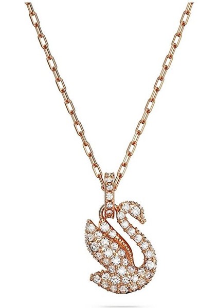 5647555 Swarovski Kolye Iconic Swan:pend Xxs Pendant Whi/ros