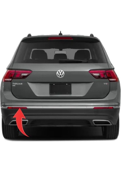 Volkswagen Tiguan 2016-2022 Arası Modeller Arka Tampon Sol Iç Reflektörü Yansıtıcı Kedi Gözü 5NA945105A fiyatları