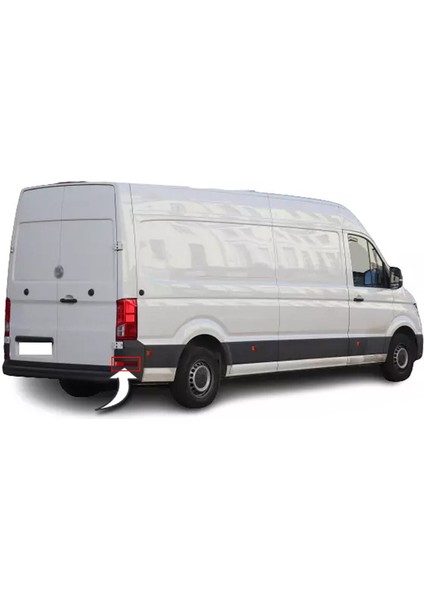 Volkswagen Crafter 2017-2023 Arası Modeller Arka Tampon Sağ Köşe Reflektörü 7C0945106 fiyatları