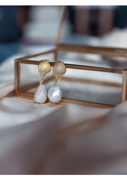 Deniz Kabuğu Barok Inci Küpe fiyatları