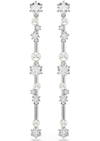 5705614 Swarovski Küpe Constella:pe Bar Whıte/rhs