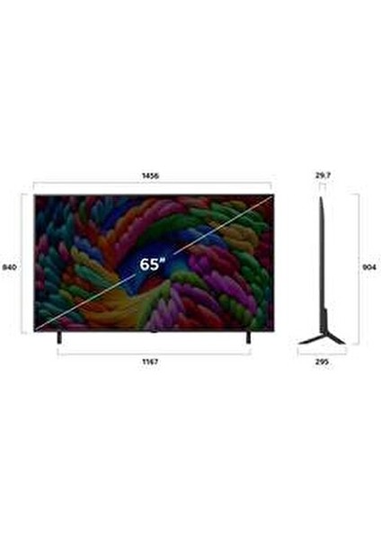 65NANO90A6B 65'' 165 Ekran Uydu Alıcılı 4K Ultra HD Smart LED TV fiyatları