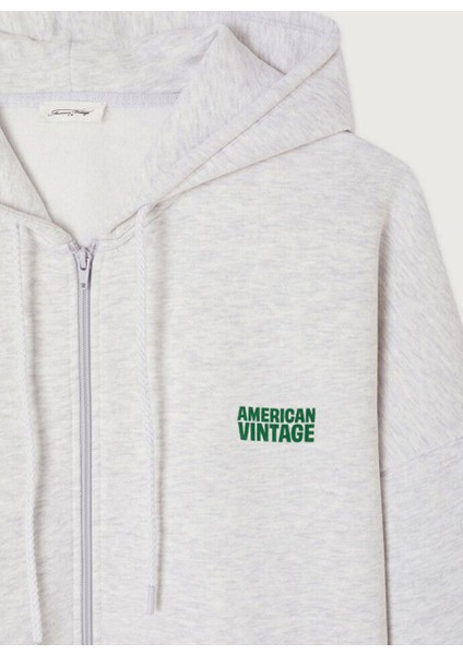 Gri Erkek Kapüşon Standart Desensiz Sweatshirt MBAP03CH25GRISCH fiyatları