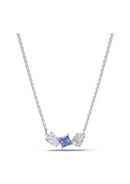 5668276 Swarovski Kolye Mesmera:pend Blue White/rhs