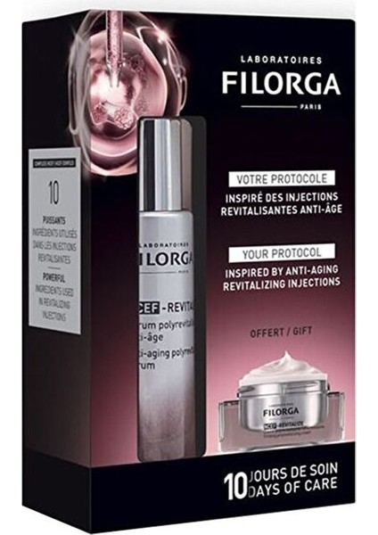 Ncef Yaşlanma Karşıtı Canlandırıcı Serum 30 ml + Ncef Sıkılaştırıcı Krem 15 ml Set