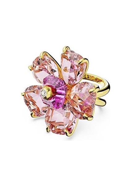 5650564 Swarovski Yüzük Florere:ring Double Shank Pink/gos 55