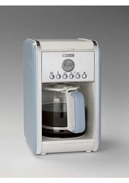 Vintage Programlanabilir Filtre Kahve Makinesi Mavi modelleri