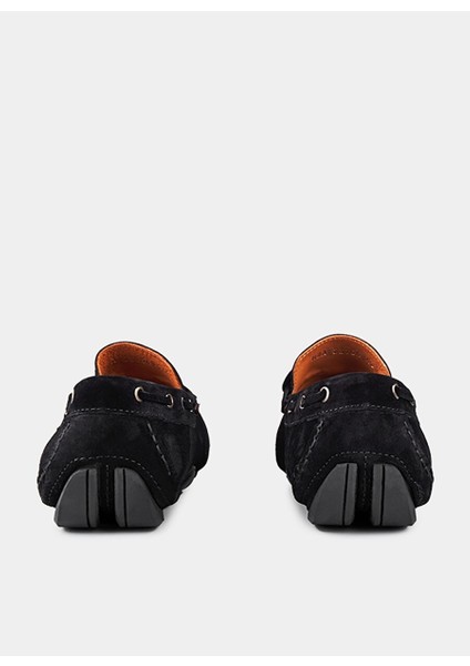 Erkek Süet Loafer Ayakkabı Sıyah AY23Y23104_D99 modelleri