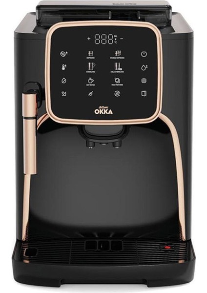 Okka Pro OK0030 Tam Otomatik Espresso Makinesi Bakır fırsatları