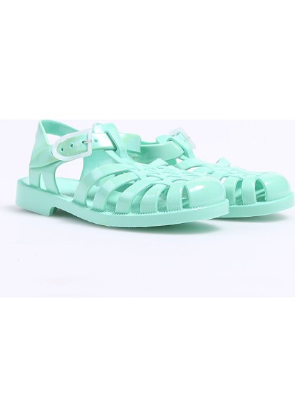 Yeşil Kız Çocuk Sandalet Sun 201 -F -Vert Tendre fiyatları