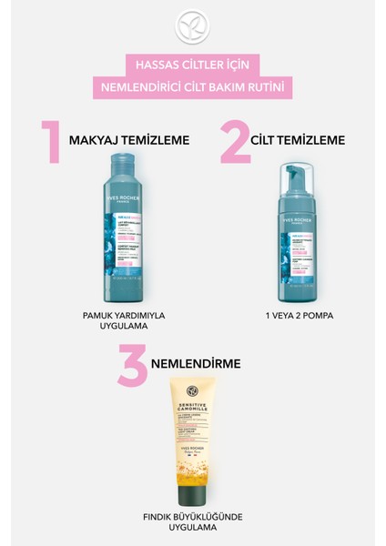 Yüz Yıkama Köpüğü-Hassas Cilt-Pure Algue Sensitive Yatıştırıcı Botanik Kompleks 150ML