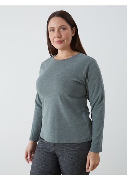 Yeni Sezon Bisiklet Yaka Düz Uzun Kollu Kadın Body fiyatları