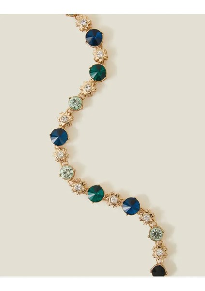 Star Gem Büyük Taşlı Sıralı Kolye fiyatları