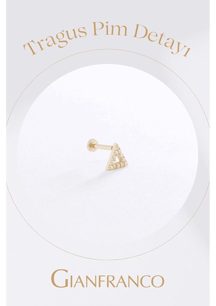 3 Baget Taşlı Lino Tragus Küpe fiyatları