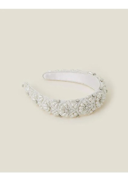 Full Boncuk Işlemeli Taç Hand Made