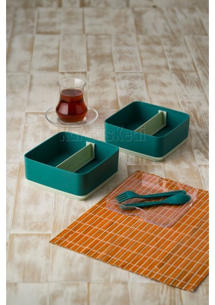 4 Bölmeli Yemek Saklama Kabı Seti | Sporcu Diyet Öğrenci Fitness Okul Işyeri Sefer Tası 7175671 fırsatları