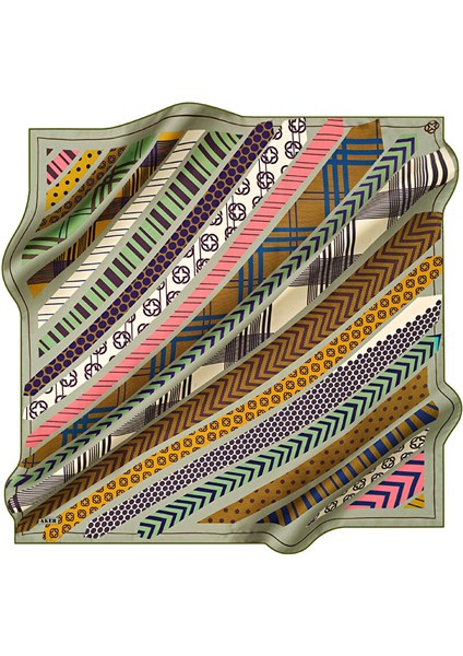 Eşarp Yeşil Kadın Eşarp 6010701351