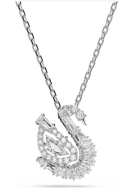 5732412 Swarovski Kolye Swan:pend Whıte Whı/rhs