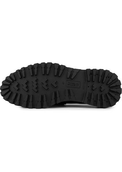 Erkek Hakiki Deri Siyah Loafer Ayakkabı fırsatları