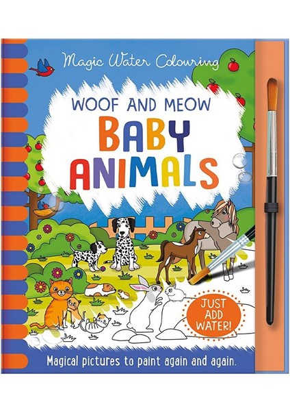 Magic Water Colouring - Baby Animals