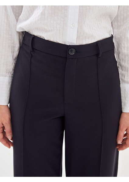 Yeni Sezon Dar Fit Düz Geniş Paça Kadın Pantolon modelleri