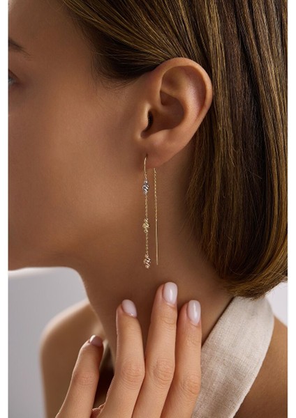 Trinity Dorika Sallantılı Küpe