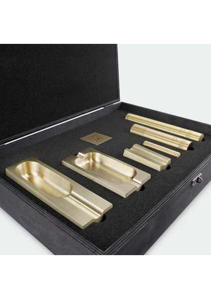 Coho Patron Passion Edition Pirinç Puro Küllük & Full Aksesuar Seti