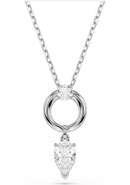 5723146 Swarovski Kolye Mesmera:pend Pear Whı/rhs