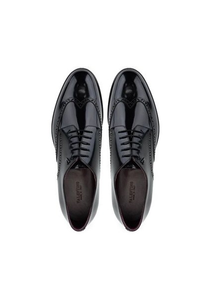 Valentıno Erkek Hakiki Deri Siyah Klasik Ayakkabı indirimleri