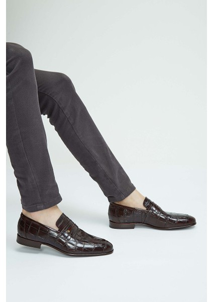 Siyah Erkek Deri Klasik Ayakkabı 183 26201 Erk Ayk Y23_BYNR1 fiyatları