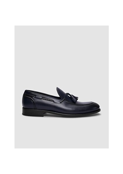 Lacivert Erkek Deri Klasik Ayakkabı 30072