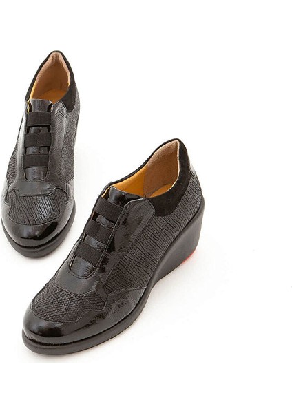 Kadın Hakiki Deri Siyah Comfort Ayakkabı fiyatları