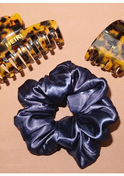 Lacivert Saç Aksesuarı Lacıvert Saten Kumas Toka fiyatları