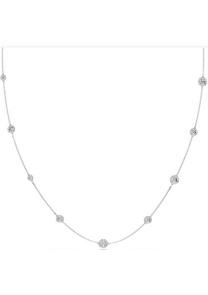 5733197 Swarovski Kolye Una:strand Double Sıde Cre/rhs