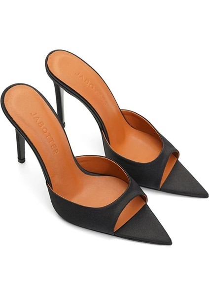 Rosalia Saten 10 cm Topuklu Terlik fiyatları