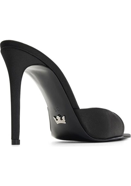 Rosalia Saten 10 cm Topuklu Terlik fırsatları