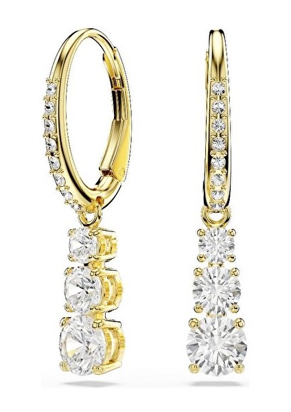 5723300 Swarovski Küpe Stılla:pe Attract Trılogy Whıte/gos