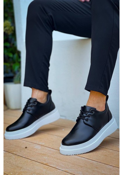 Kb-X3 Kuback Siyah Cilt Bağcıklı Günlük Erkek Ayakkabı fiyatları