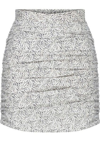 Jace Büzgülü Mini Etek Desenli modelleri