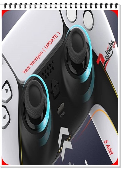 Playstation 5 Analog Topuz 1.sınıf1.kalite Update Versiyon Mükemmel Uyum ( 6 Adet ) modelleri