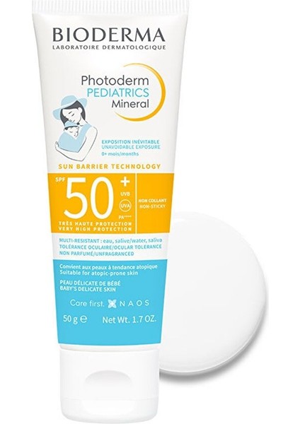 Photoderm Pediatrics Mineral SPF50+ 50 gr modelleri