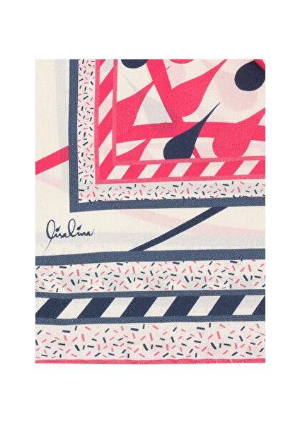 Lisa Lina Lacivert Kadın Fular LLBC0005 modelleri