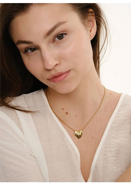 Yedi Çubuk Altın Kaplama Kadın Kolye fiyatları