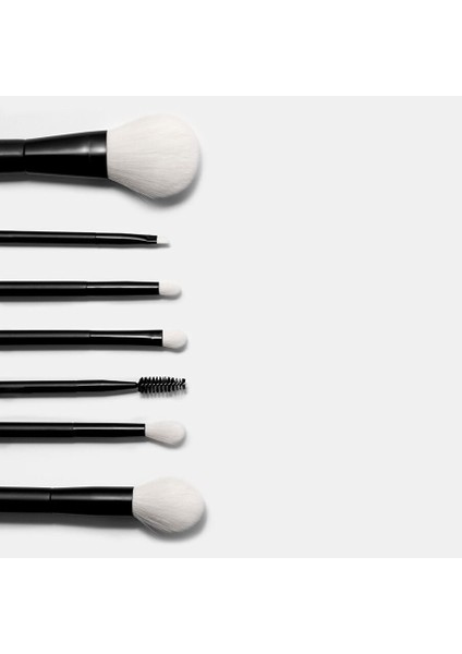 Brush Tube Makyaj Fırça Seti – Siyah (7’li Set) fırsatları