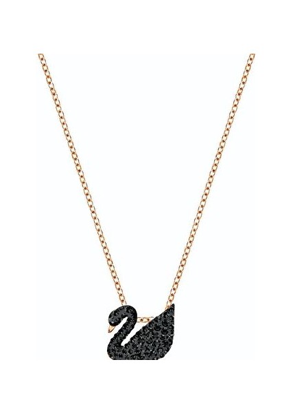 5204133 Swarovski Kolye Iconic Swan:pendant Sml Jet/ros fiyatları