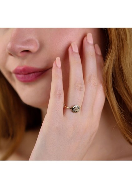 Kasımpatı Çiçeği Yüzük modelleri