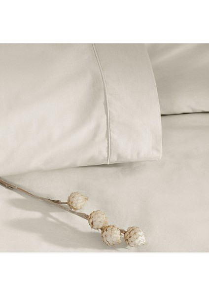 Ranforce Basic Queen Size Nevresim Takımı Ekru fiyatları