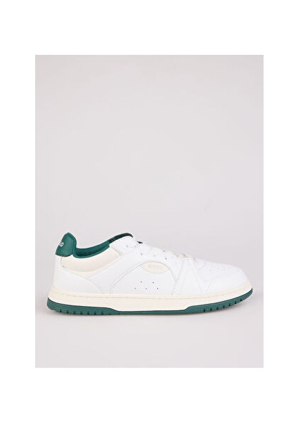 Beyaz-Yeşil Erkek Sneaker RED-50529896